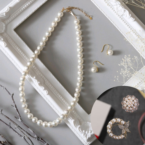 再販◇春の福袋2025】フォーマル3点セット高グレード国産貝パール  