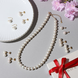 ☆モルガナイト＆チェリークォーツ ロザリオ☆ ~morganite~ ネックレス