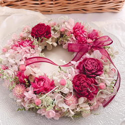 秋色くすみ系ピンクのハーフリース – 上品な秋の decor •ᴗ•ꕤ