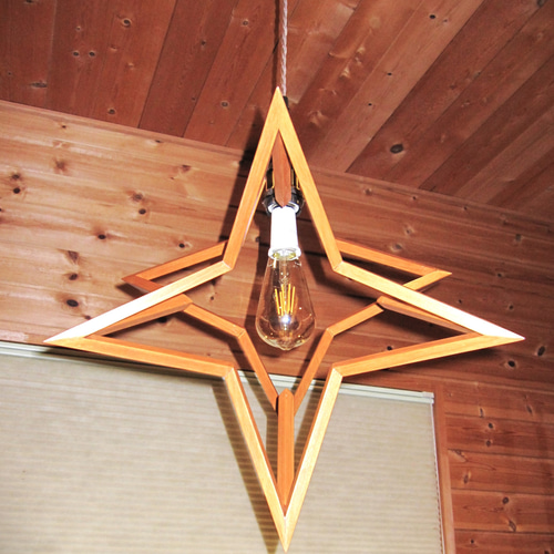 インテリア照明 スターキューブ HOS6P-2 星型6面体 ペンダント