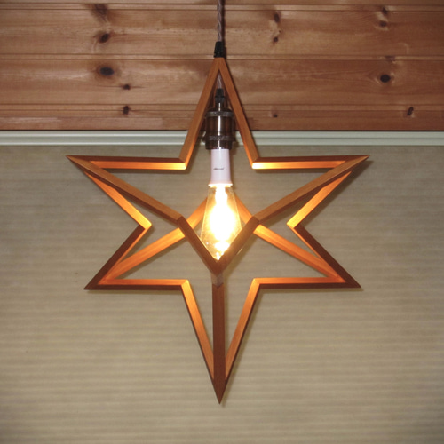 インテリア照明 スターキューブ HOS6P-2 星型6面体 ペンダントライト