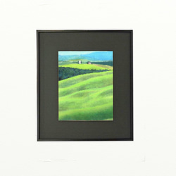 ポストカード ヨーロッパ風景画（組み合わせ自由4枚セット1.000円）No.213  トスカーナの追憶3 2枚目の画像