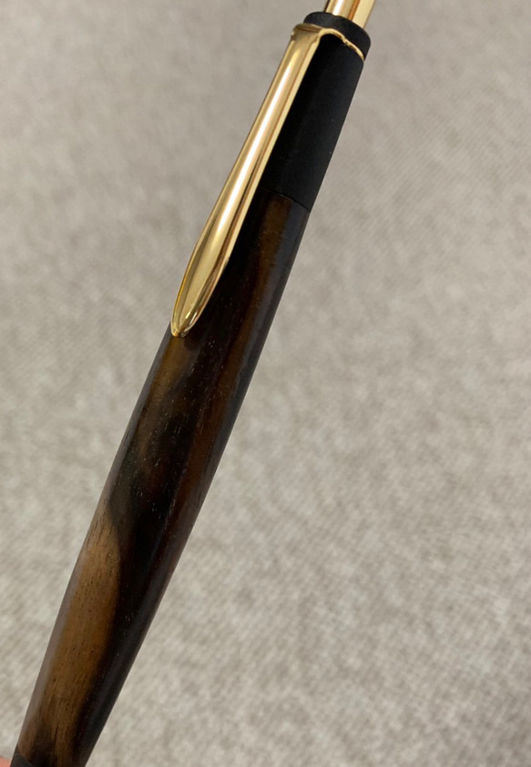 黒柿ボールペンorシャープペンシル 木軸 6枚目の画像