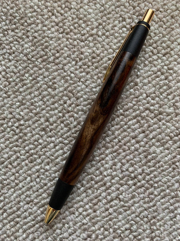黒柿ボールペンorシャープペンシル 木軸 3枚目の画像