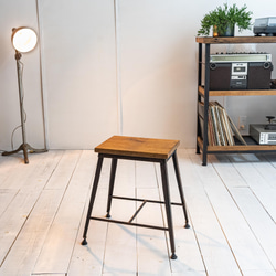 IRON BENCH-08 アイアン家具 インダストリアル家具 ベンチ 送料無料