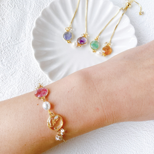 Llife BOTTON CHARM BRACELET 最安値試着のみ（とっておきし福袋