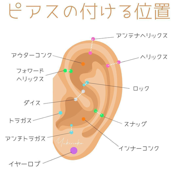 P032 SILVER925 純銀扭曲微光 K18WG/銀色/環形耳環 第8張的照片