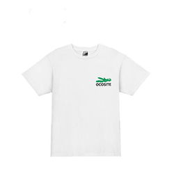 【正規商標登録商品/S～3XL/5ozパロディ】オコシテ(1ポイント)半袖Tシャツ面白いおもしろうけるプレゼント 1枚目の画像