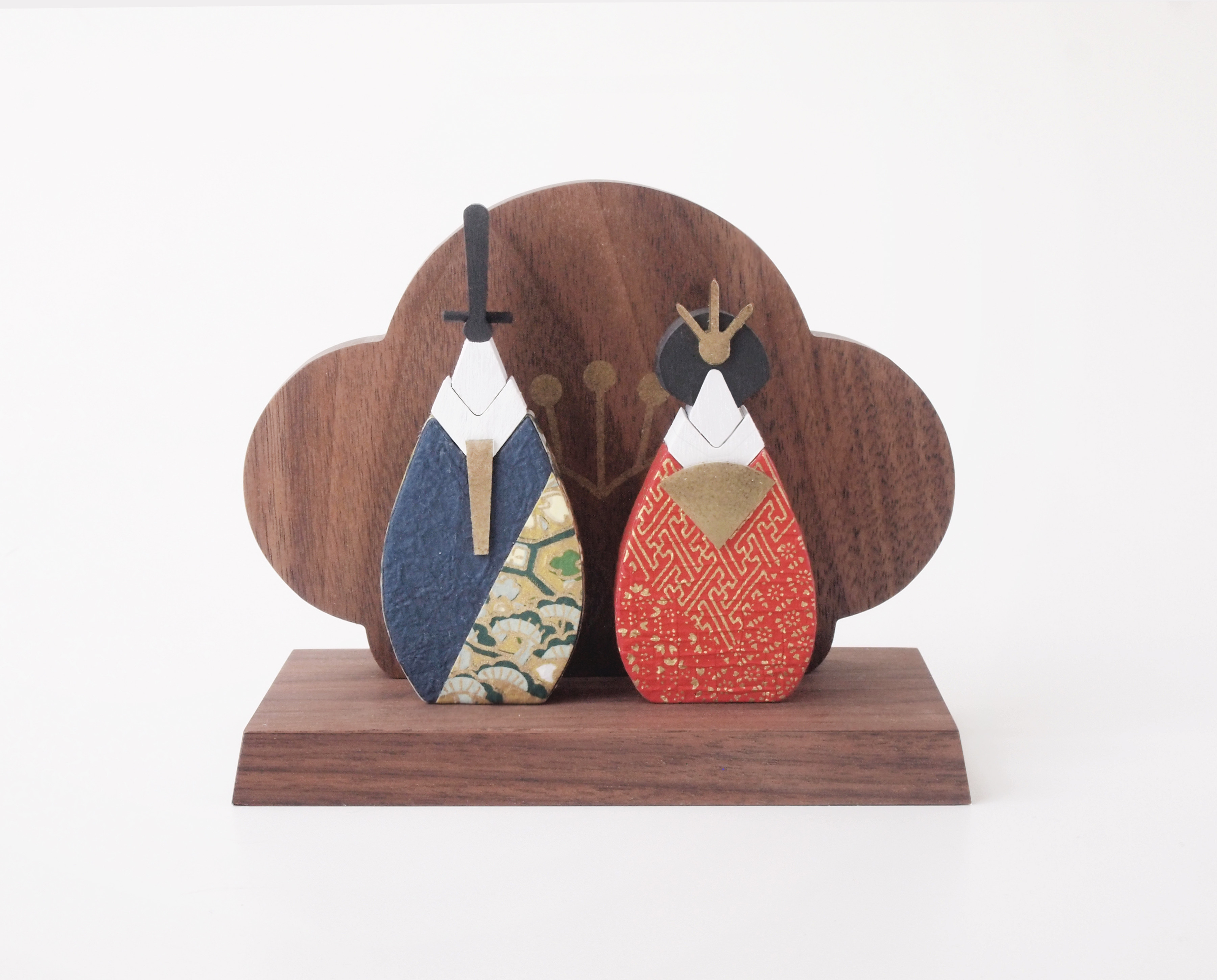 雛人形（ひな人形モダンおしゃれコンパクト木目込みちりめん