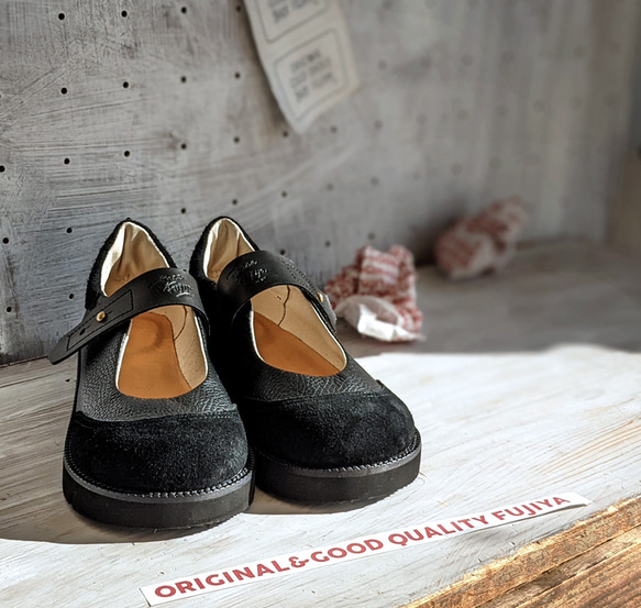 Belt スリッポン●ブラック 9枚目の画像