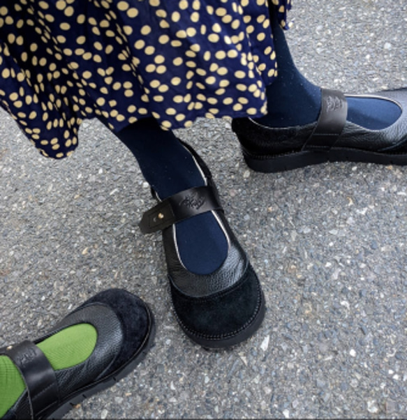 Belt スリッポン●ブラック 2枚目の画像