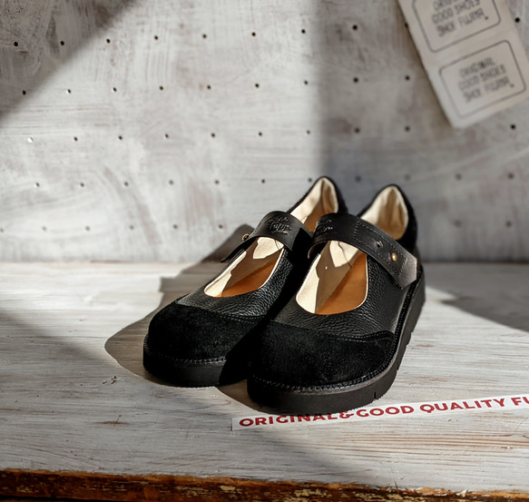 Belt スリッポン●ブラック 10枚目の画像