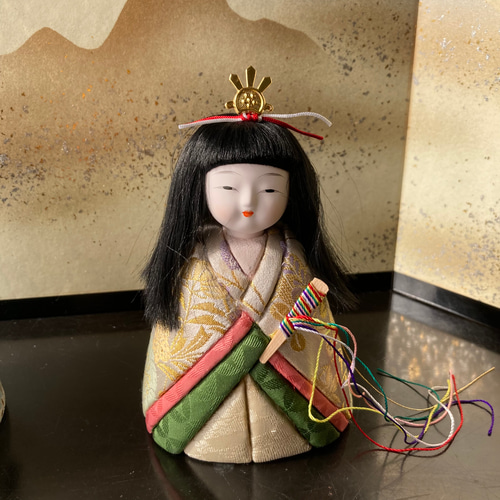 木目込みのお雛様 ひな人形・雛飾り 小町 通販 15285880｜Creema