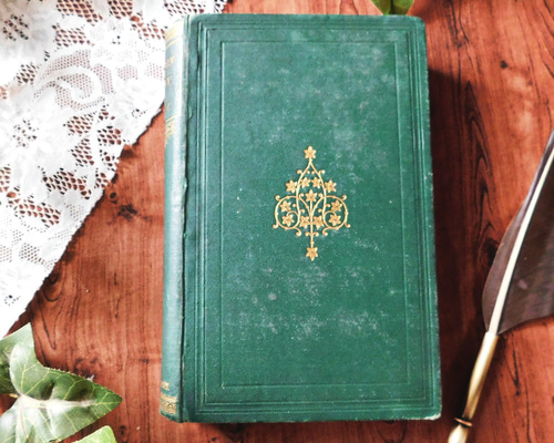 洋書 イギリスアンティークThe Nature Notesクリスマス　宿木 欧米の風物詩・クリスマスとヤドリギ(宿り木)】世界の花情報