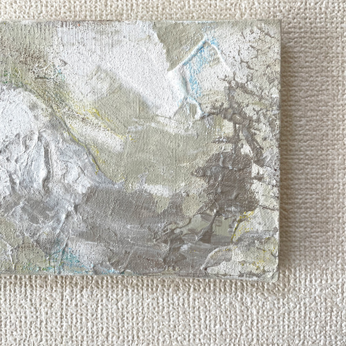 銀のほとり/テクスチャーアート/抽象画 絵画 memerapo 通販 銀のほとり/テクスチャーアート/抽象画 絵画 memerapo 通販