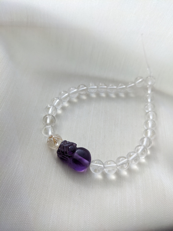 送料無料】アイダクリスタル（アイダクォーツ）とルチルクォーツ  