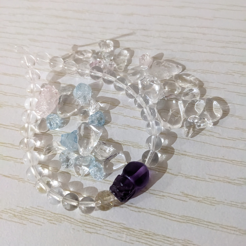 送料無料】アイダクリスタル（アイダクォーツ）とルチルクォーツ  