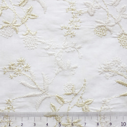 ◇レース半襟・半衿【千日紅】ivory 2枚目の画像