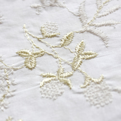 ◇レース半襟・半衿【千日紅】ivory 3枚目の画像