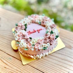 Flowers cake / 4.5.6号サイズ /ホールケーキ 6枚目の画像