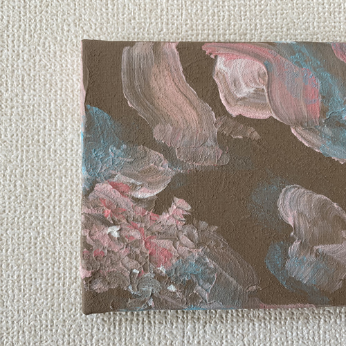 おいしそうなもやもや テクスチャーアート 抽象画 原画 絵画 memerapo