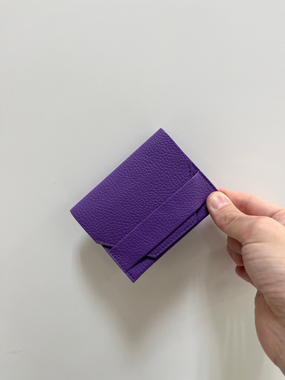 small wallet【シボ革】 1枚目の画像