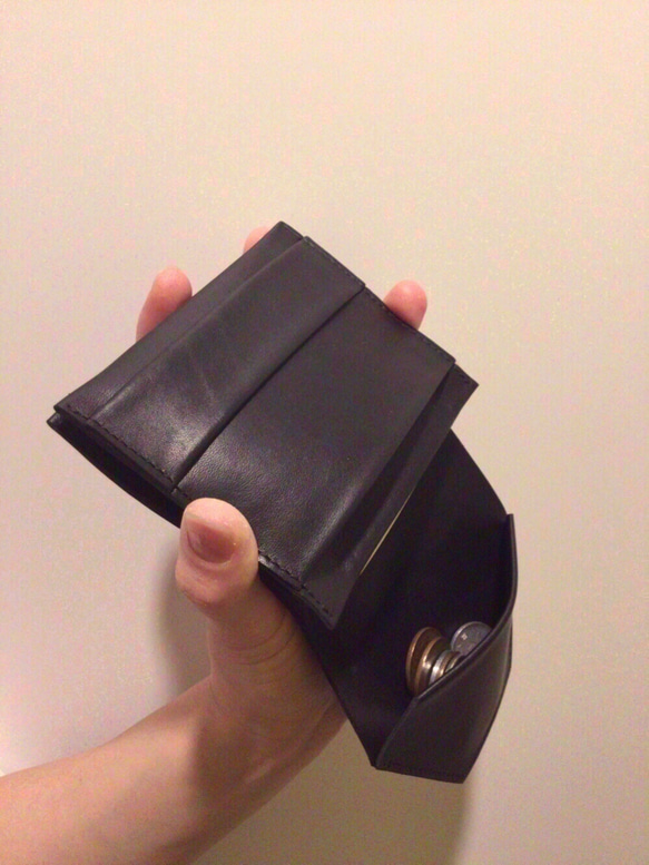 small wallet【シボ革】 5枚目の画像