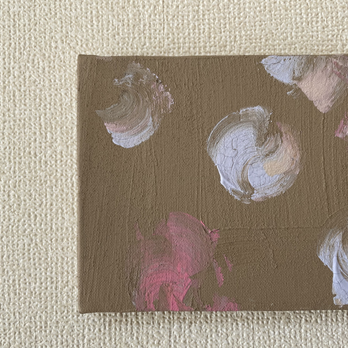 チョコラズベリー味 テクスチャーアート 抽象画 原画 絵画 memerapo