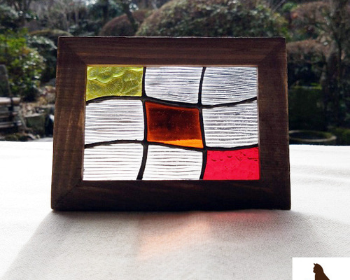 専用 ステンドグラス パネル 2点 ステンドグラス パネル 小さな2点セット その他インテリア雑貨
