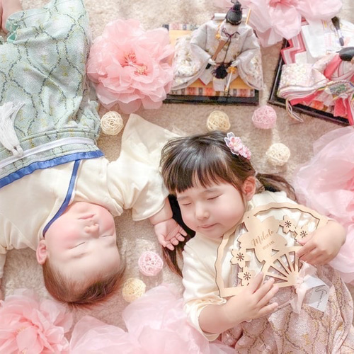 木製 ひな祭り 扇子プレート 桜Ver.】雛祭り 桃の節句 ひなまつり