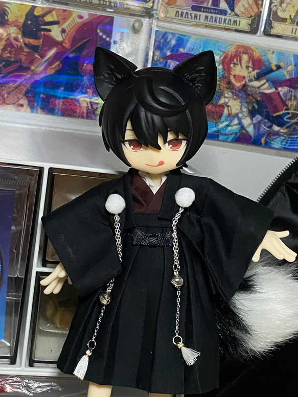 【nemurineko様】衣装セット オビツ11 和風セット 2種類 1/12ドール服 ドールウェア gsc OB11