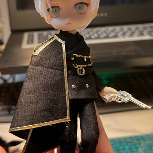 ビーズ製和服人形 2体セット PIC123【1/12サイズドール用】1/12 矢絣袴セット [ピコニーモ