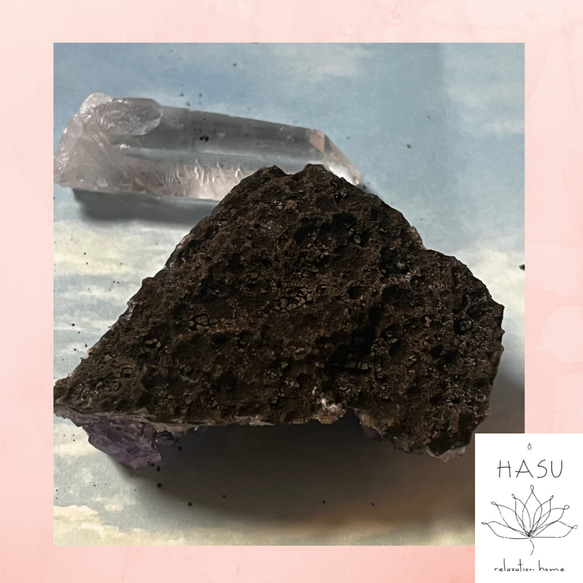 眠れない方へオススメ。アメジストクラスター原石【ウルグアイ産】54g送料込み 4枚目の画像