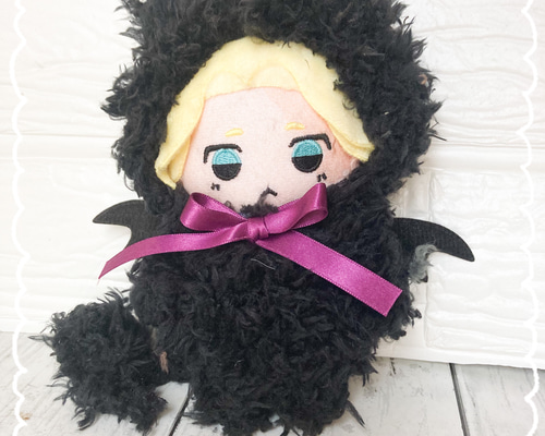 ぬい服 ♡ 10cm ♡ 着ぐるみ ♡ w11 悪魔の着ぐるみ ぬい服10cmぬい ぬいぐるみ ちぃ(チーズ蒸しパン) 通販