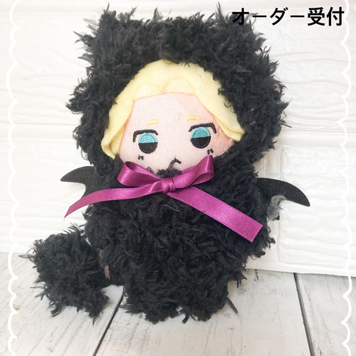 悪魔×天使　ぬい服　着ぐるみ　被り物　10cm にじぱぺサイズ　R7-140 悪魔×天使 ぬい服 着ぐるみ 被り物 10cm にじぱぺサイズ R7-140