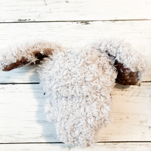 犬耳 垂れ耳 ぬい服 着ぐるみ 10cm ぬいぐるみ ちぃ(チーズ蒸し