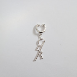 【Silver925】Scribble ear cuff 2枚目の画像