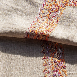 カシミヤ 刺繍 カシミヤ スカーフ ピュア ウール スカーフ ショール リング フリース ショール - 花 カシミヤ ショール 10枚目の画像