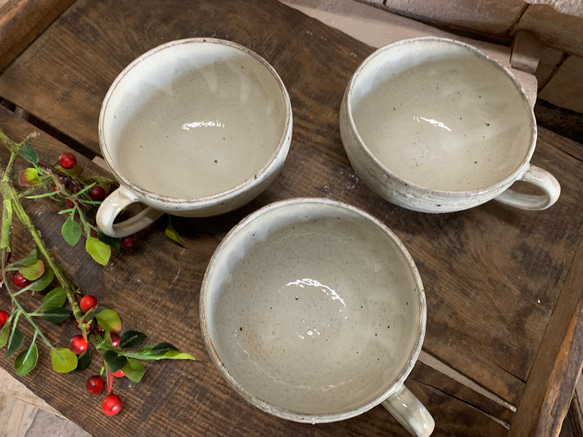 新作☆荒土スープカップ 6枚目の画像
