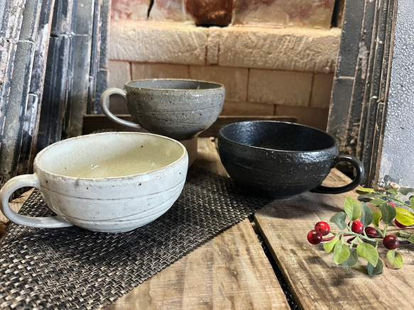 新作☆荒土スープカップ 1枚目の画像