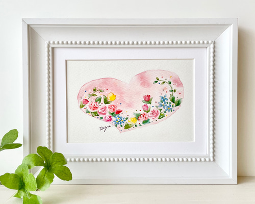 ピンク・ナチュラル水彩画 Eng sub] Watercolor Tree Painting easy tutorial #4 Cherry