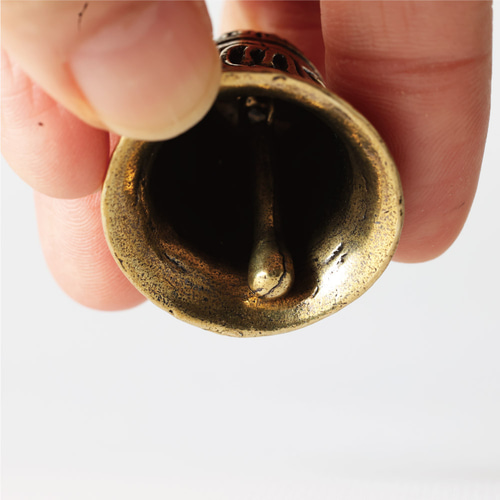 六字真言 キーホルダー ガーディアンベル 2個セット ペアアクセサリー