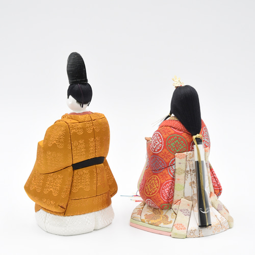 木目込み人形 雛人形 【陽光雛】（黄櫨染） ひな人形・雛飾り 有松人形