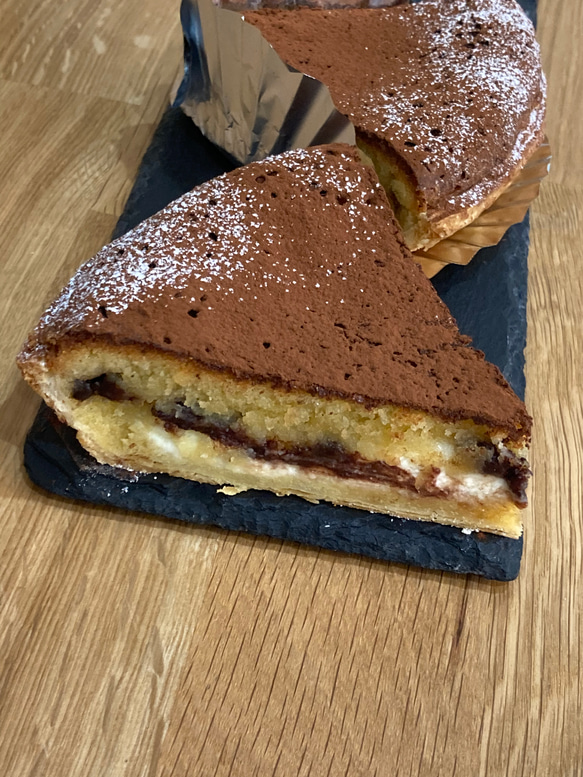 ダブルチョコのティラミスパイ♪15cm 1枚目の画像