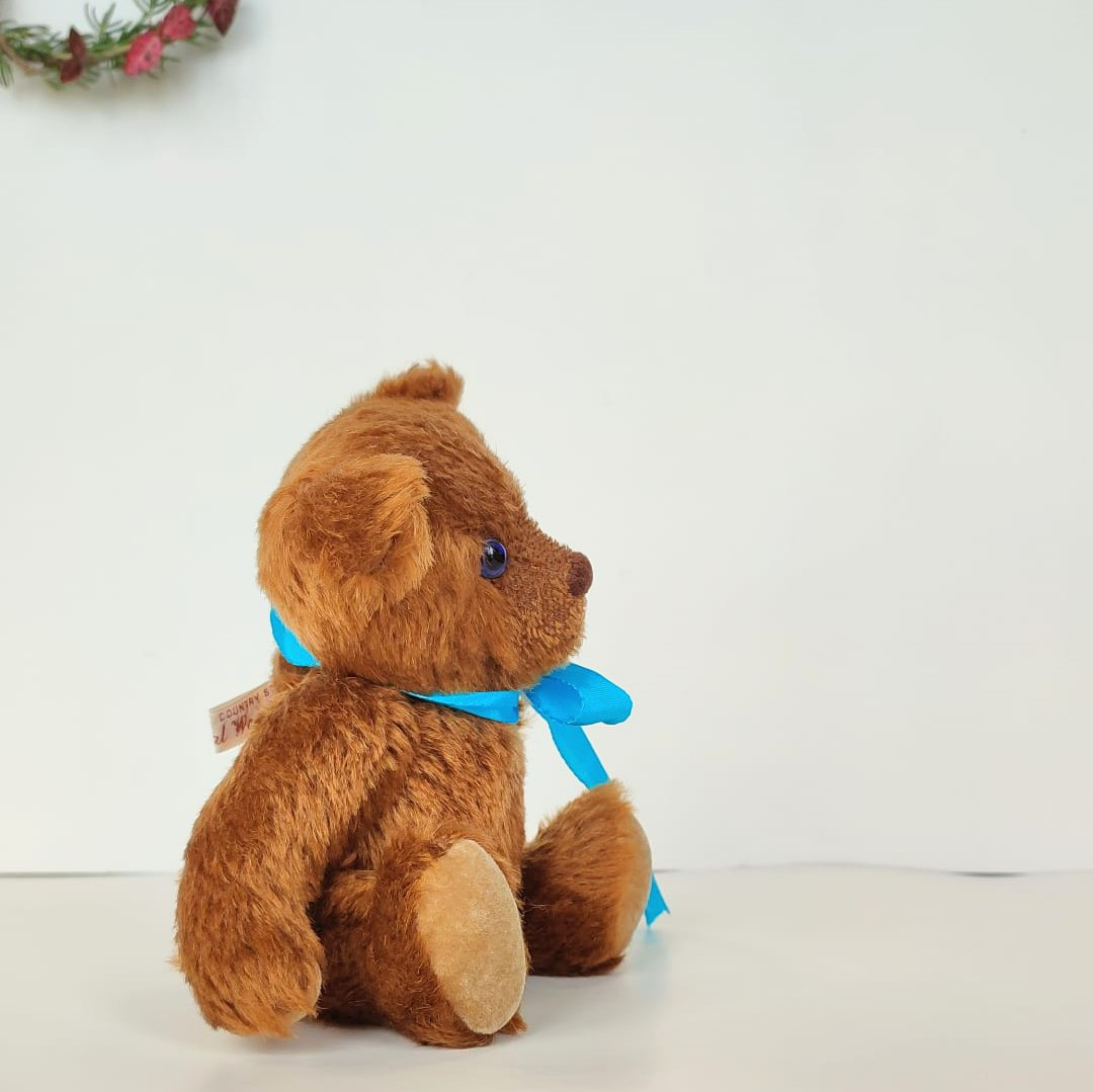 テディベア　新品✨ドイツ　シュタイフ　青い瞳　ぬいぐるみ