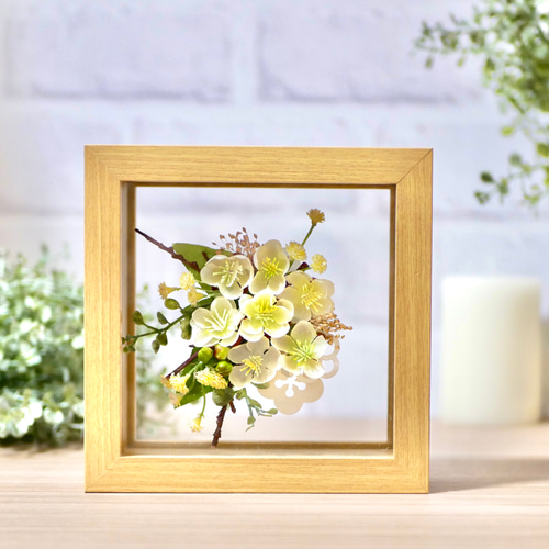 白梅の花 アートフラワー nozomi 通販 15288654｜Creema(クリーマ)