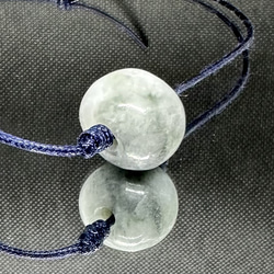 K１８糸魚川青翡翠１０x１２mm四つ爪ペンダント 糸魚川翡翠(青、11.7ct)女神巻き®︎ペンダントトップ | komichi