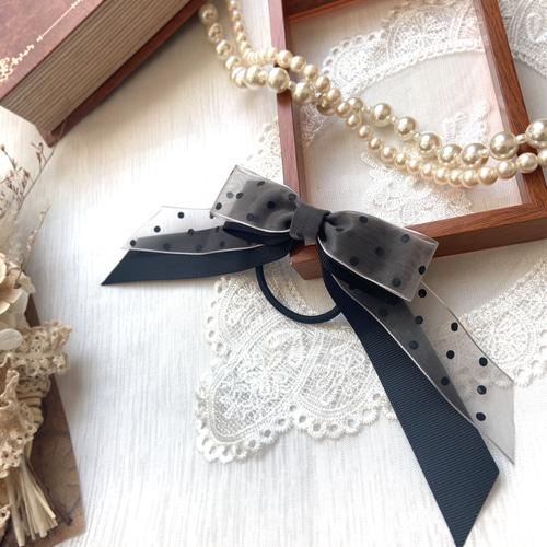 オーガンジーリボン♡ツイン♡大人可愛い 【公式通販】