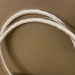 透明ホース　チューブ　無色クリア　PPバンドのプラかご　持ち手　ハンドメイド 3枚目の画像