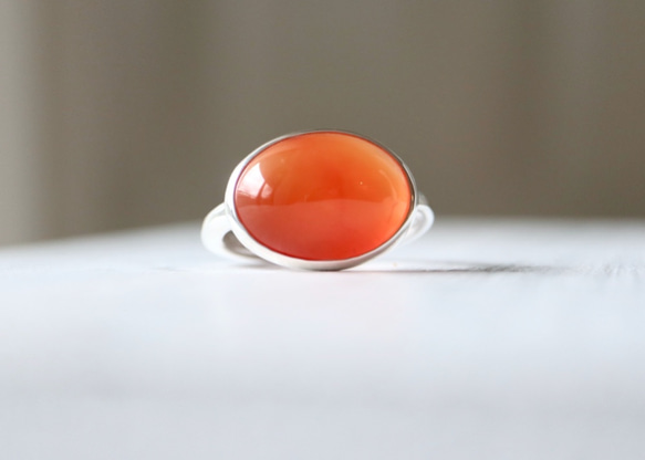 カーネリアンの指輪 カーネリアン リング / Carnelian Ring | iichi 日々の暮らしを